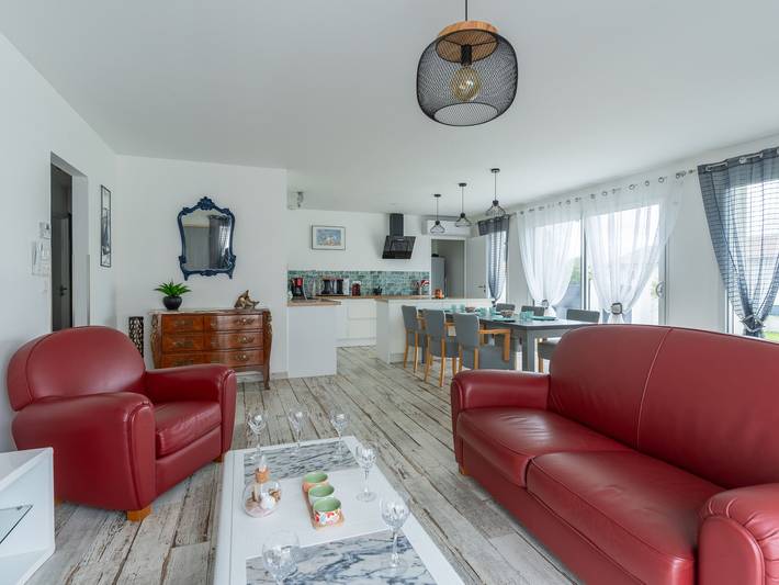 Casa de vacaciones para 6 personas, con terraza y jardín - 1