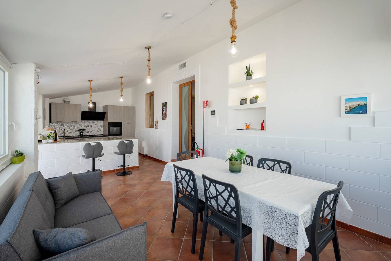 Ferienhaus 'Dora Polignano A Mare' mit Meerblick, Terrasse und Garten in Polignano A Mare, Bari Provinz