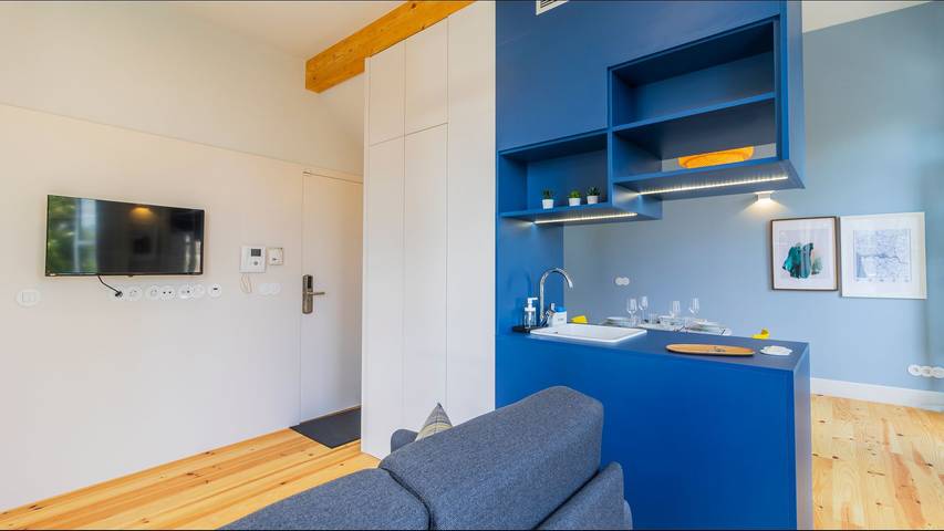 Apartamento entero, Apartamento de vacaciones para 3 personas con balcón in Oporto, Distrito de Porto