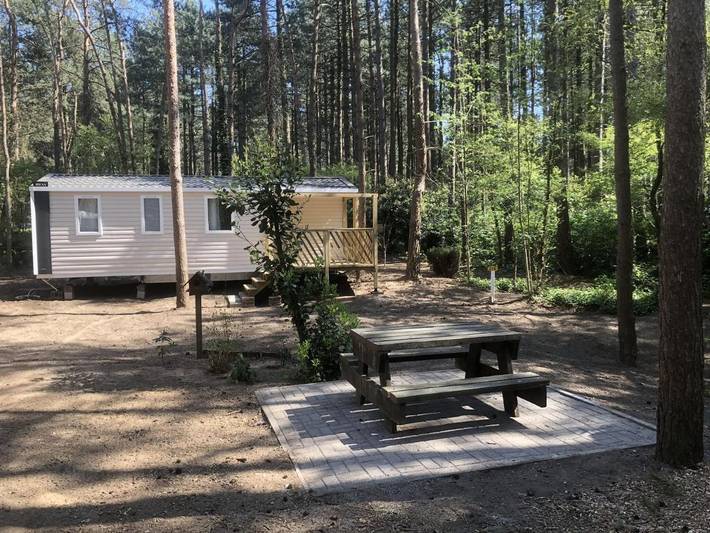 Chalet pour 6 personnes, avec jardin