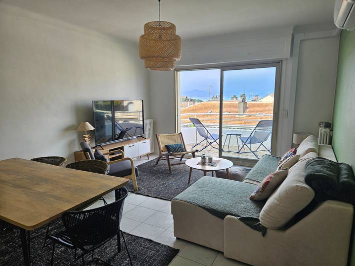 Maison de vacances pour 4 personnes à Antibes