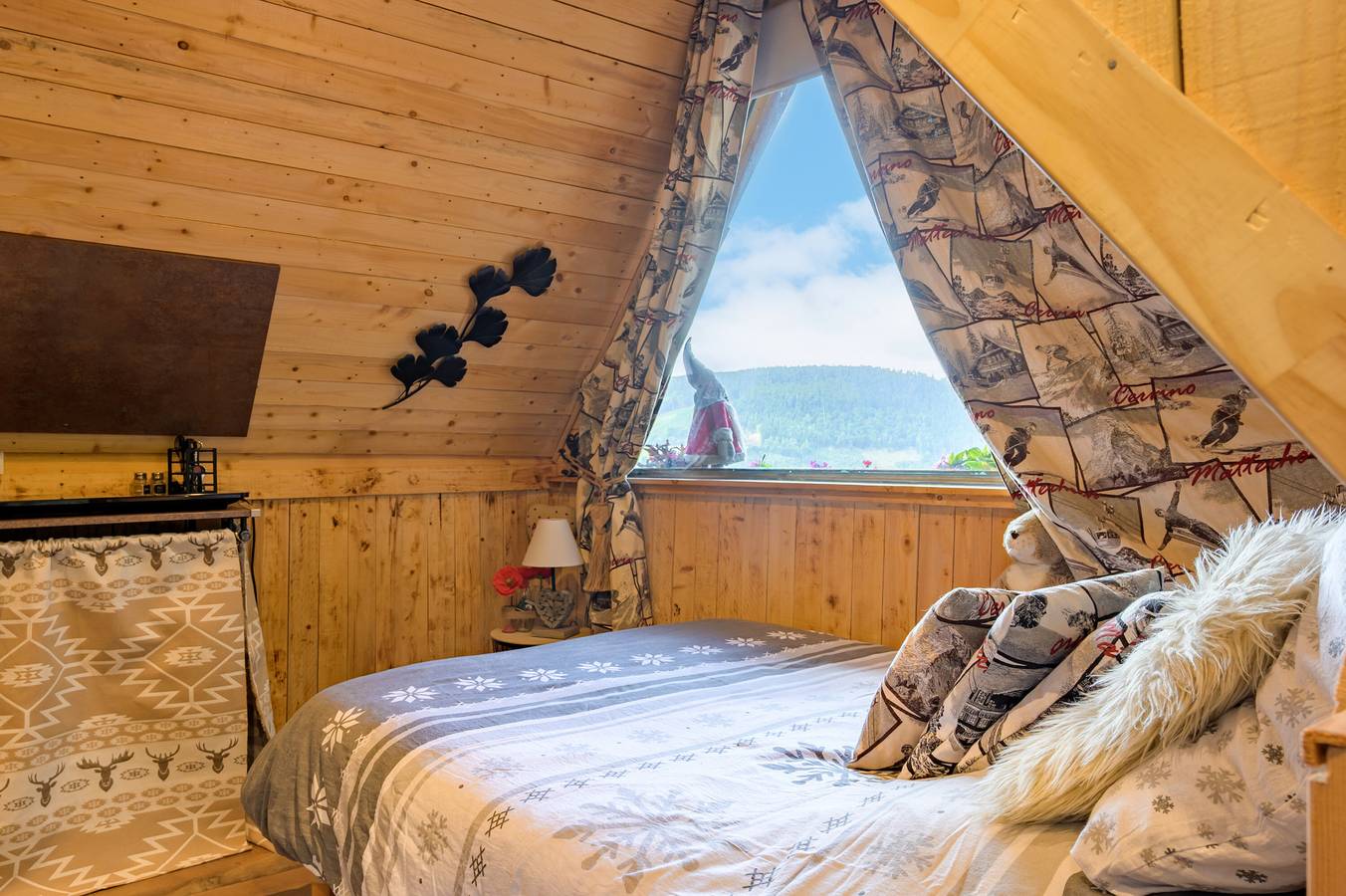 Appartement 'La Marmotte' avec terrasse privée in Granges-sur-Vologne, Parc naturel régional des Ballons des Vosges
