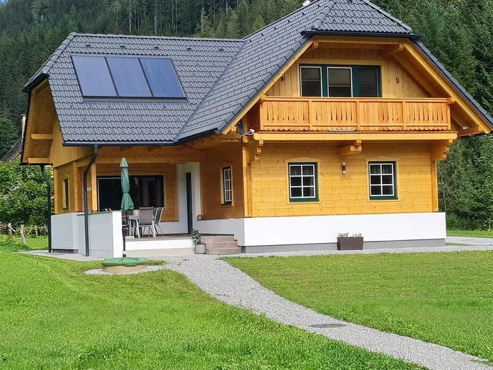 Chalet für 8 Personen, mit Sauna und Garten sowie Ausblick, kinderfreundlich - 1