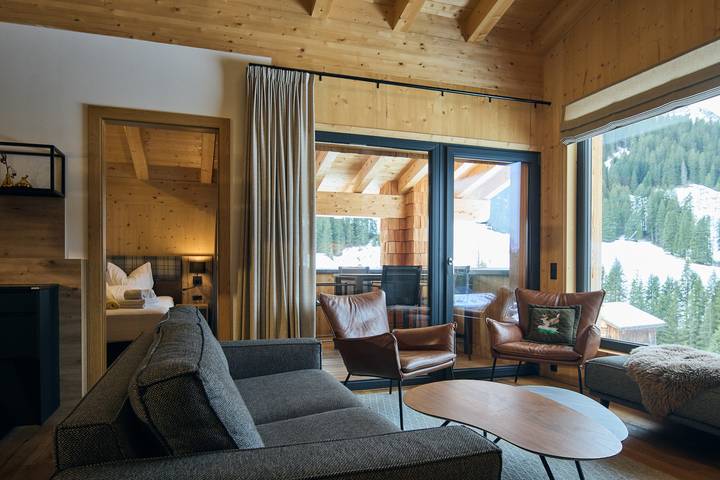 Ferienwohnung für 8 Personen, mit Balkon und Sauna in Sankt Gallenkirch - 4