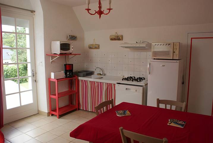 Appartement de vacances pour 4 personnes, avec piscine et jardin dans le Morbihan - 3