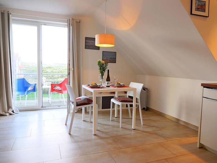 Ferienwohnung für 2 Personen, mit Balkon in Rantum