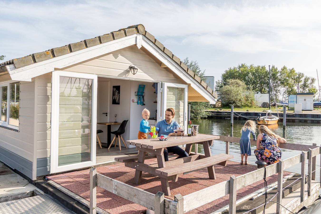 Casa Rural para 4 personas con balcón/terraza in Costa Holandesa