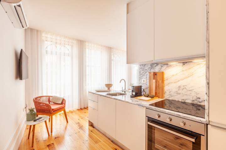 Estudio para 2 personas, con Balcón y Terraza en Oporto - 4