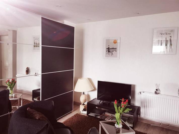 Appartement de vacances pour 3 personnes, avec jardin et vue