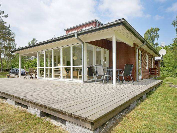 Ferienhaus für 6 Personen, mit Balkon/Terrasse und Terrasse in Østre Sømarken