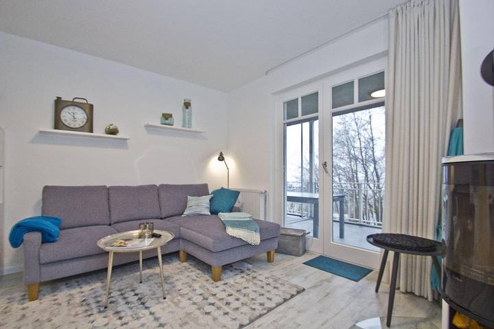 Ferienwohnung für 5 Personen, mit Balkon und Sauna sowie Ausblick in Lietzow - 3
