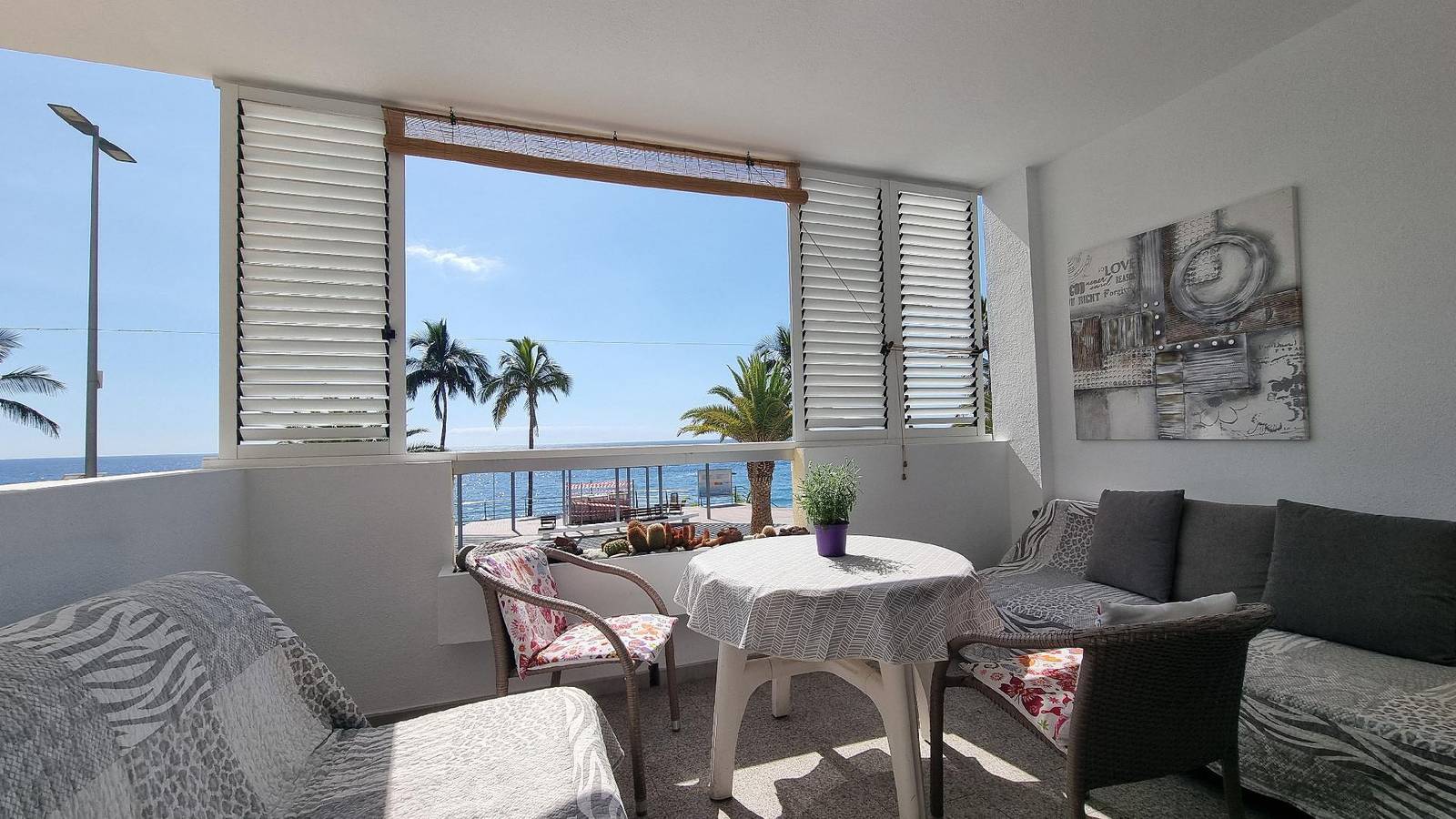 Apartamento vacacional entero, Apartamento de vacaciones para 5 personas aprox. 75 qm en Puerto Naos, La Palma (Costa oeste de La Palma) in Puerto Naos, Los Llanos de Aridane