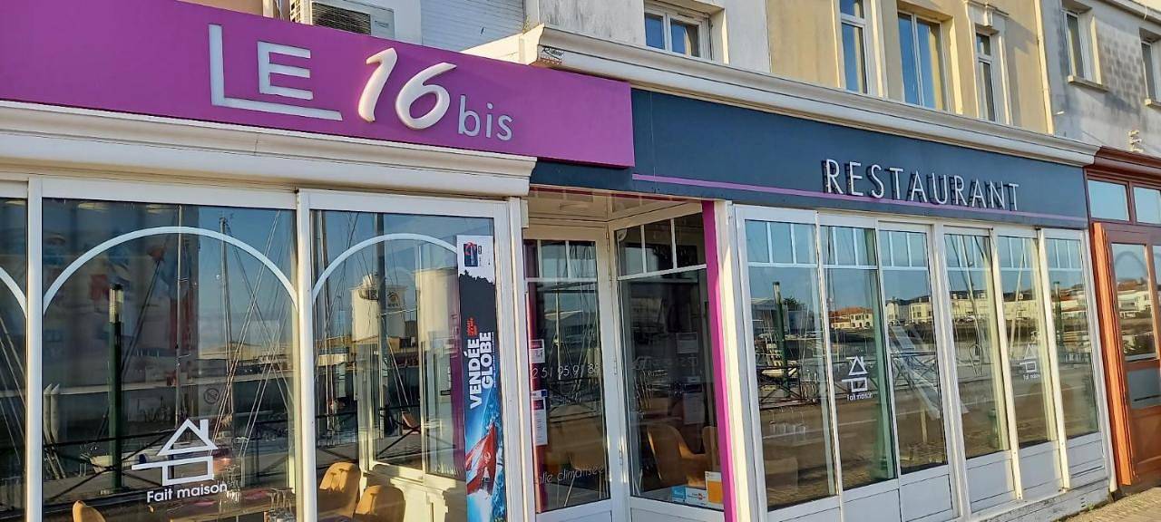 Hôtel Sables D'O et son restaurant Le 16 Bis in Les Sables-d'Olonne, Vendée