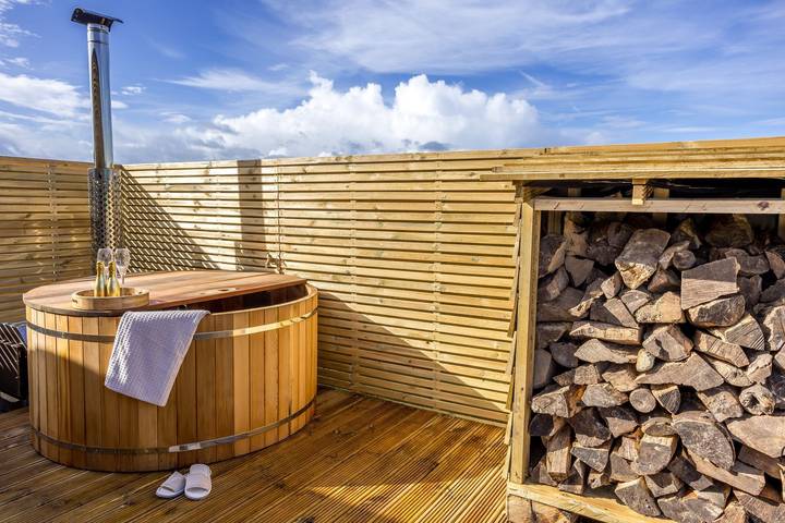 Chalet für 2 Personen mit Garten in Wells, Somerset