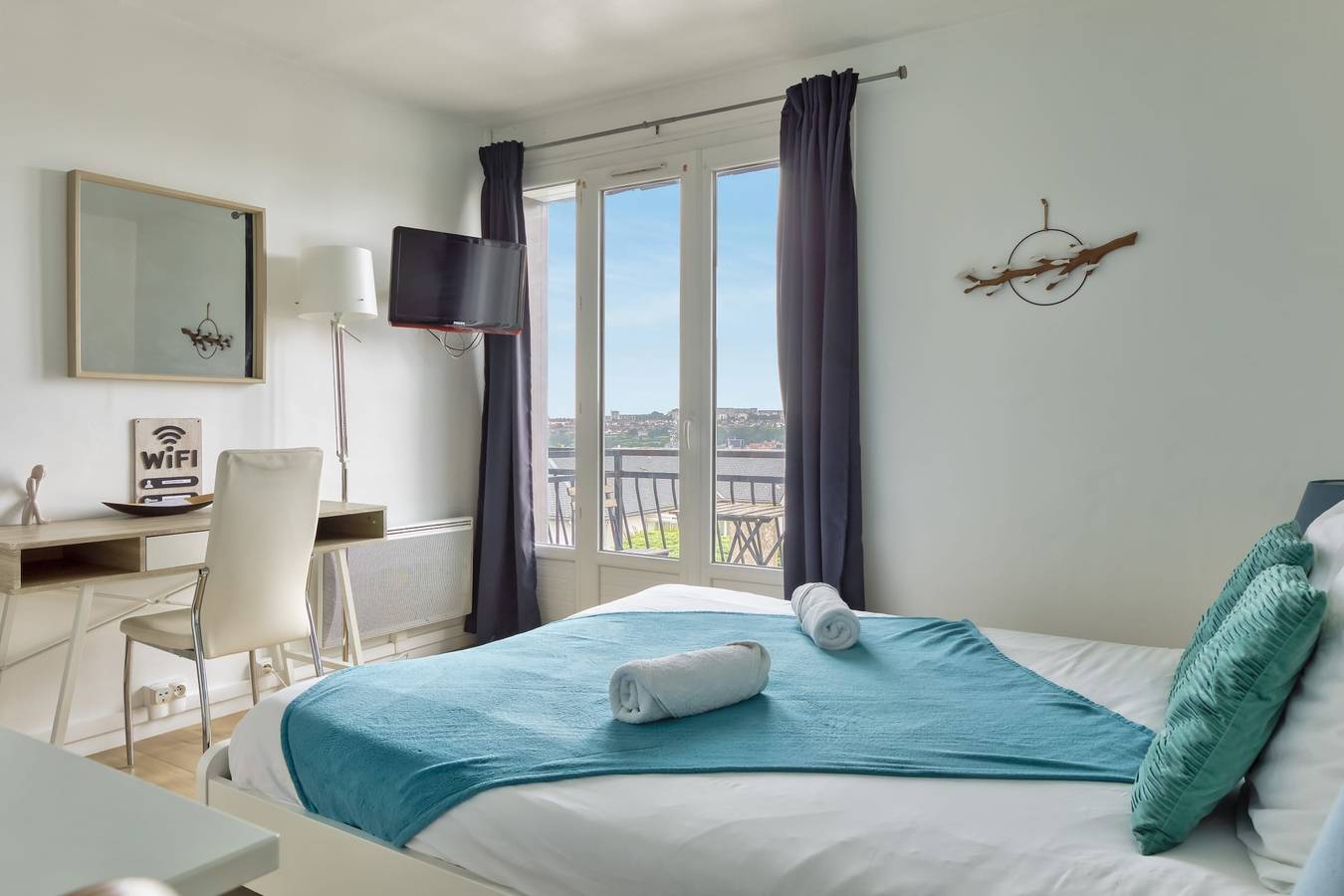 Ganzes Studio, Studio für 2 Personen mit Balkon in Dieppe, Dieppe und Umgebung