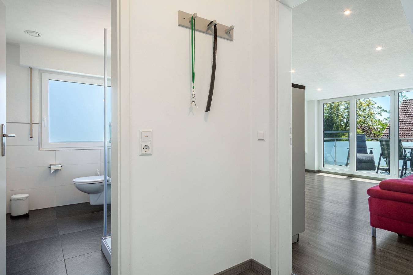 Licht appartement "Haus Sohl 1" dichtbij het centrum en de Bodensee, foto 14