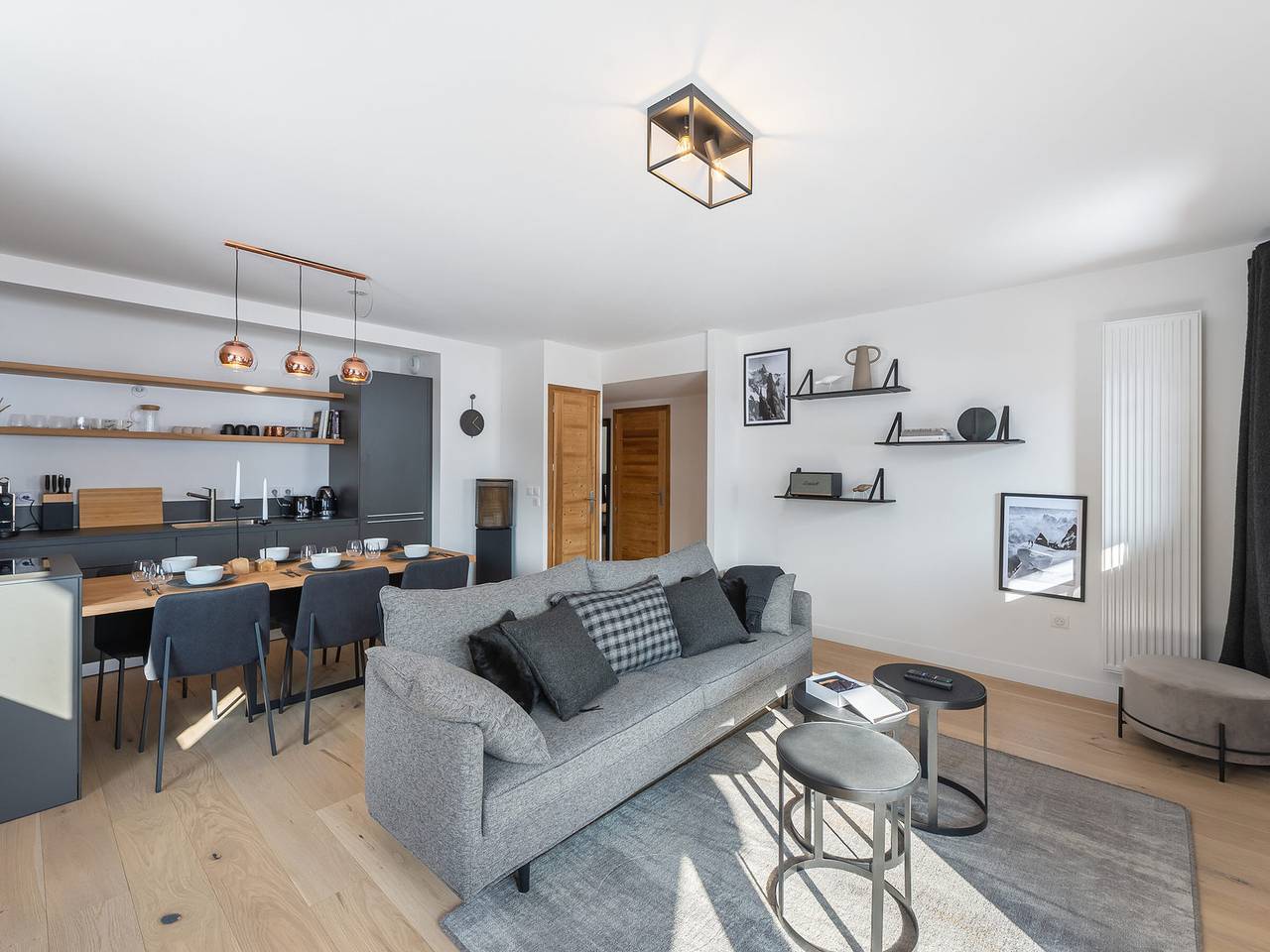 Apartamento entero, Nuevo 3P con parking y servicios incluidos en Megève in Megève, Pays du Mont-Blanc
