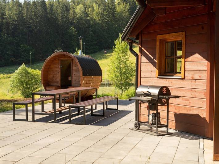 Ferienhaus für 10 Personen, mit Garten und Terrasse sowie Sauna, kinderfreundlich in Tschechien - 4