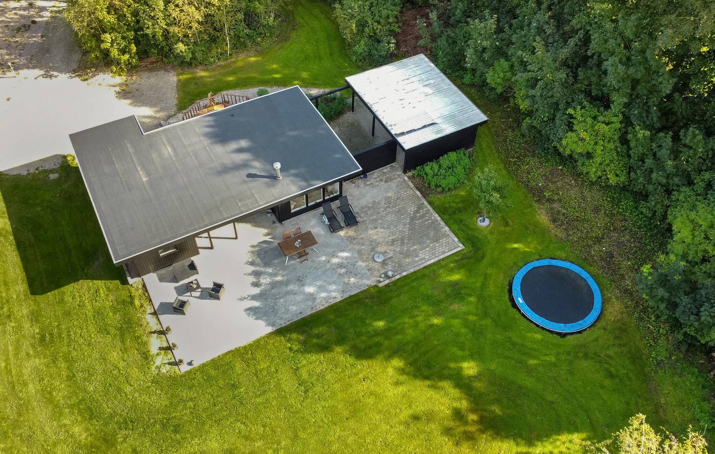 Feriehus for 5 personer med have in Limfjord in Westjütland