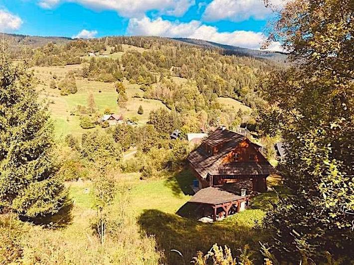 Chalet für 9 Personen, mit Terrasse und Sauna sowie Ausblick - 1