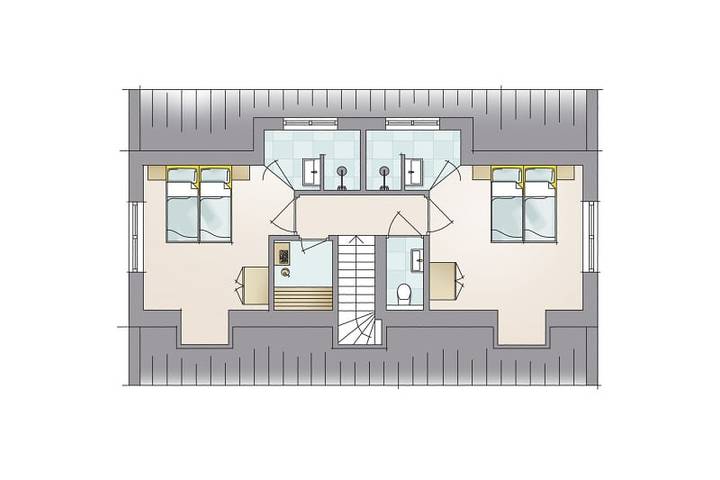 Chalet für 6 Personen, mit Sauna auf Texel - 3