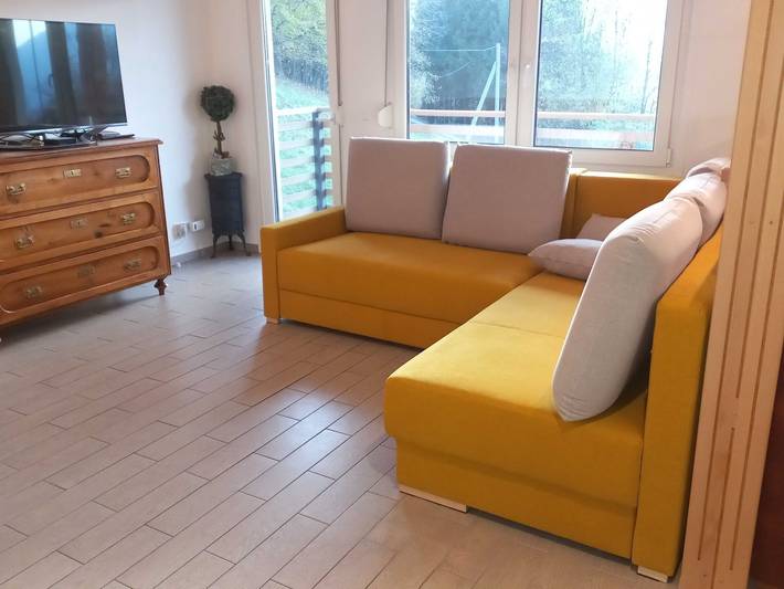 Location de vacances pour 6 personnes, avec balcon ainsi que sauna et jardin à Tolmin