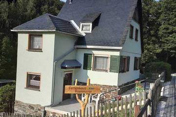 Ferienhaus für 3 Personen, mit Terrasse und Garten im Vogtland