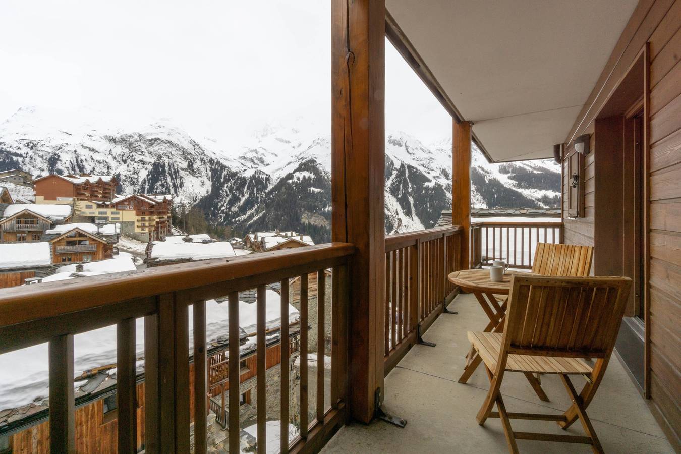 Apartamento entero, Apartamento 'B56 - Eco Le Ruitor' con vistas a la montaña y balcón in Sainte-Foy-Tarentaise, Albertville region