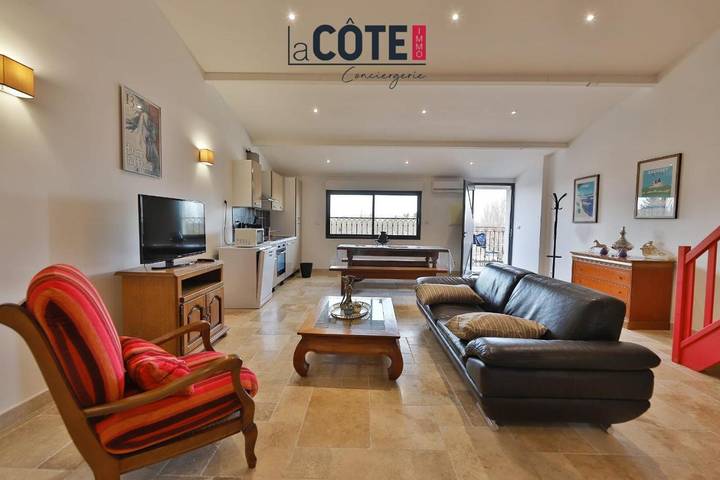 Location de vacances pour 5 personnes, avec jardin et balcon, animaux acceptés à Châteauneuf-les-Martigues - 2