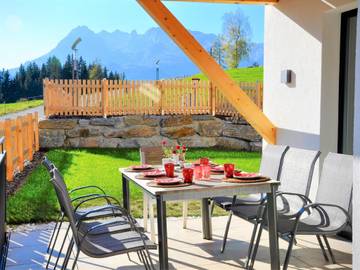 Ferienwohnung für 8 Personen, mit Garten und Sauna in Werfenweng