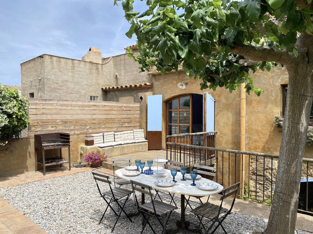Holiday rental townhouse with swimming pool in Begur, Centre in Begur, Costa Brava