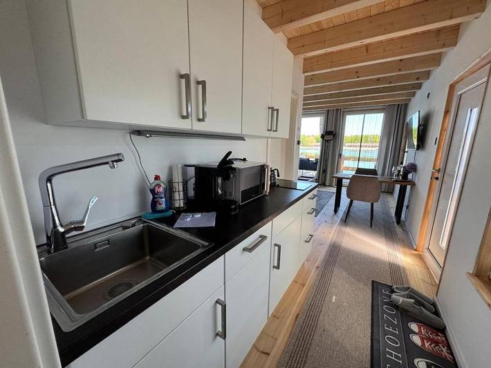 Ferienhaus für 3 Personen, mit Terrasse und Seeblick sowie Ausblick in Dessau-Wörlitzer Gartenreich - 4