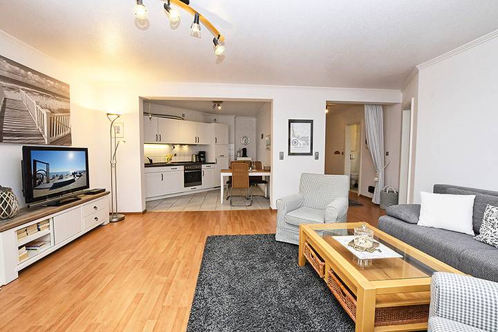 Ferienwohnung für 2 Personen, mit Pool und Balkon sowie Sauna und Balkon/Terrasse - 1