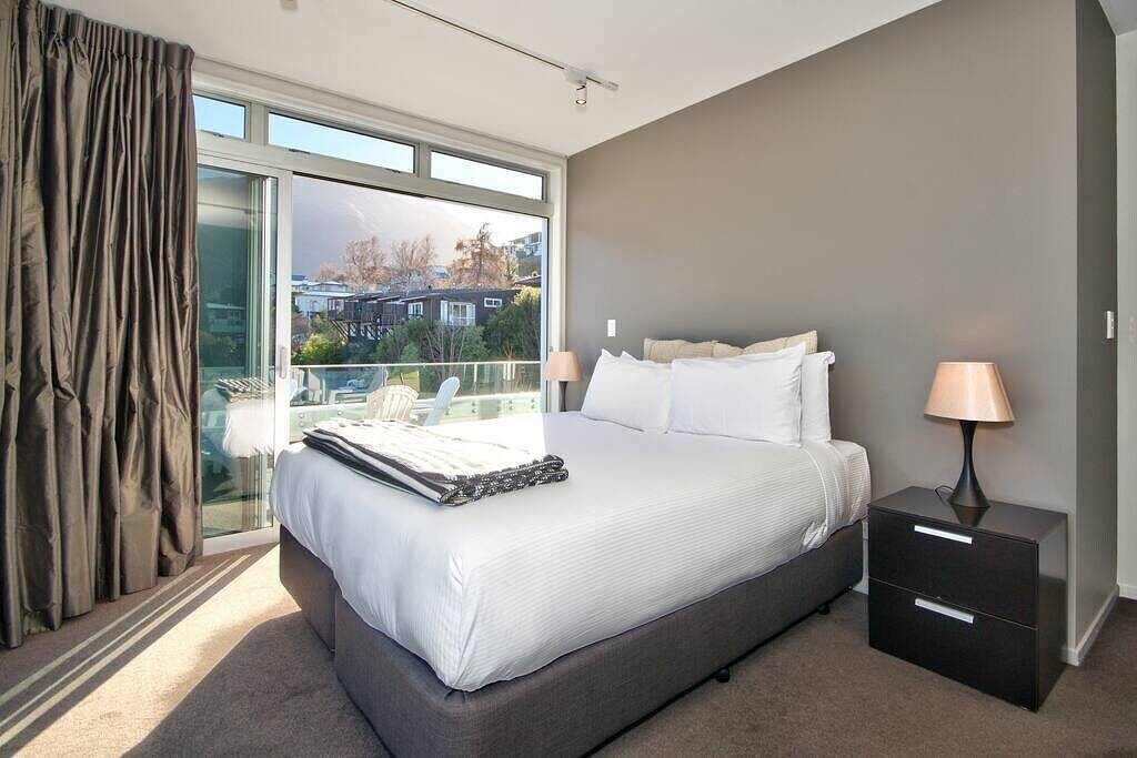 Ganze Wohnung, Edgar Rise, 500 m von der Stadt entfernt in Queenstown, Otago