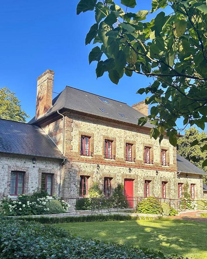 Location de vacances pour 2 personnes, avec jardin ainsi que terrasse et vue dans Daubeuf-Serville - 2