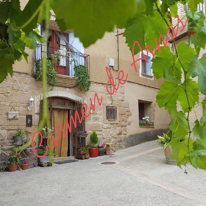 Casa de huéspuedes para 3 personas, con Terraza y Jardín en Colungo