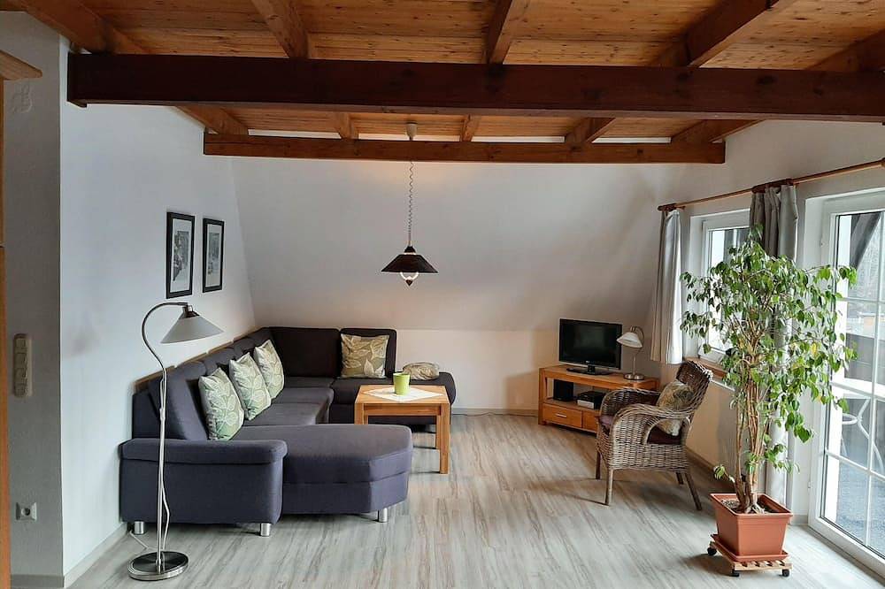 Ganze Wohnung, Ferienwohnung Stricker B, Balkon in Walkenried, Harzvorland