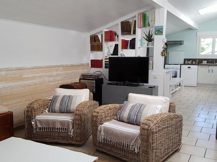 Villa pour 6 personnes, avec jardin, animaux acceptés dans Biscarrosse Plage - 2
