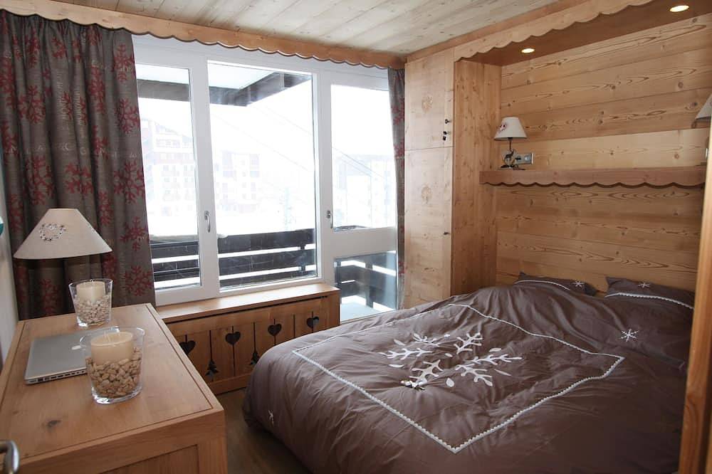 Ganze Wohnung, 4 * Apt am Fuße der Pisten (2150 m), 2 Balkone, 2 Fernseher, Schlafzimmer und Bad Lautsprecher in Tignes, Nationalpark Vanoise