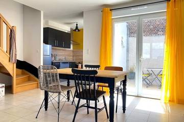 Gîte pour 4 personnes, avec terrasse à Rang-du-Fliers