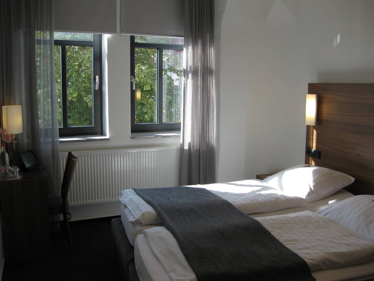 Ganze Ferienwohnung, Hotel garni Anger 5 - Economy-Zimmer in Bad Frankenhausen, Region Kyffhäuser