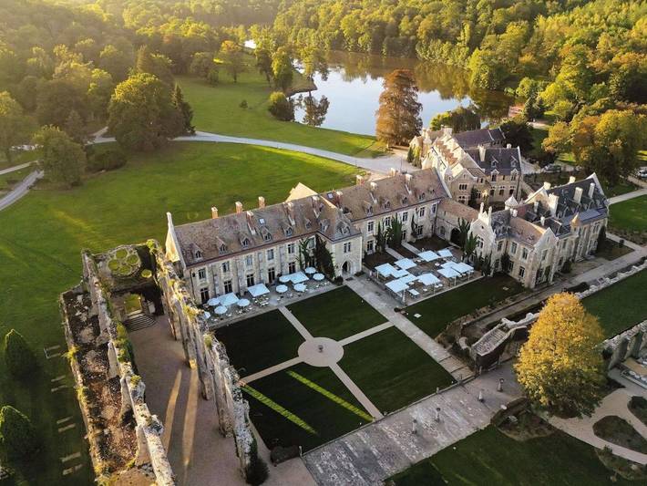 Hôtel pour 2 personnes, avec Terrasse et Jacuzzi ainsi que Jardin et Piscine