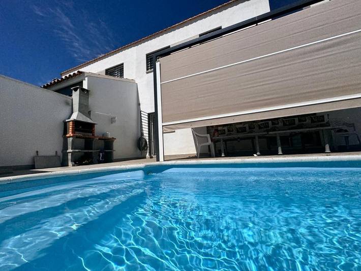 Casa rural para 8 personas, con Balcón y Terraza además de Jardín y Piscina en San Nicolás del Puerto
