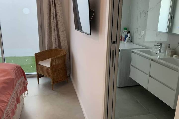 Gîte pour 4 personnes, avec balcon dans Plage de San Peire - 3