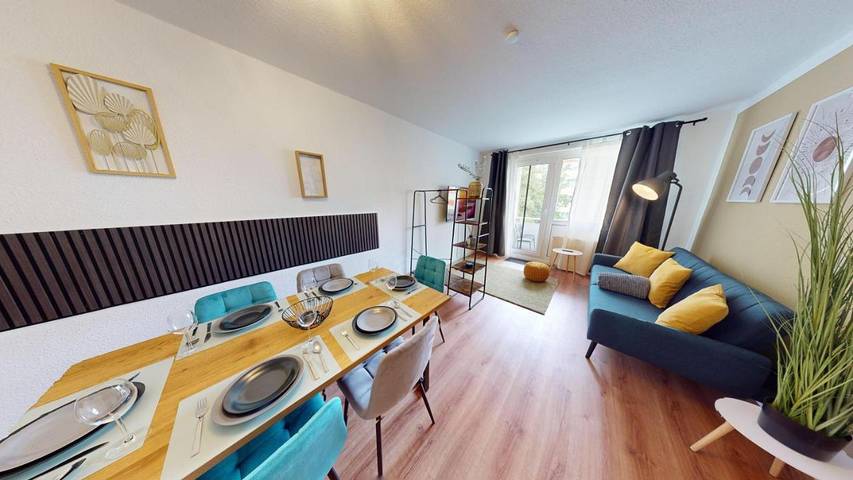 Ferienwohnung für 5 Personen, mit Balkon, mit Haustier in Zwenkau - 4