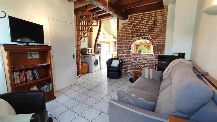 Gîte pour 3 personnes, avec jardin et terrasse à Fresne-le-Plan - 2