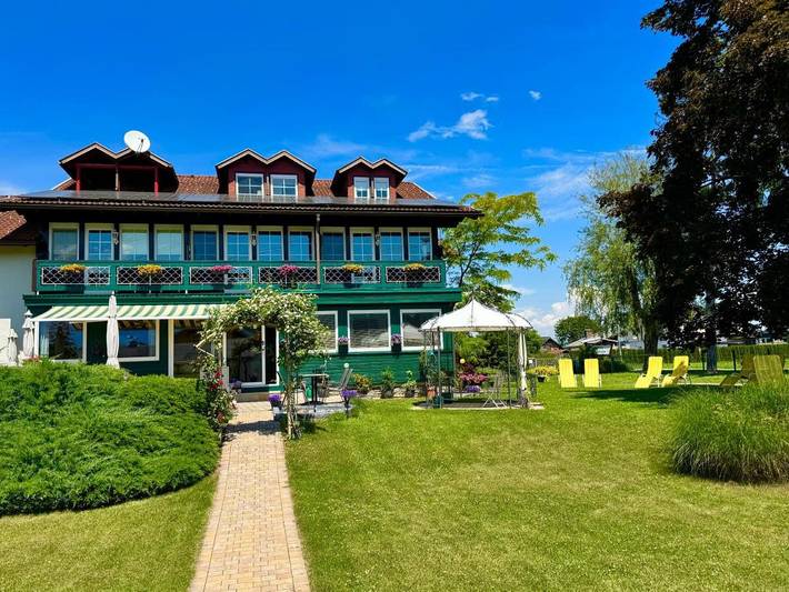 Ferienwohnung für 2 Personen, mit Garten und Ausblick sowie Sauna am Klopeiner See