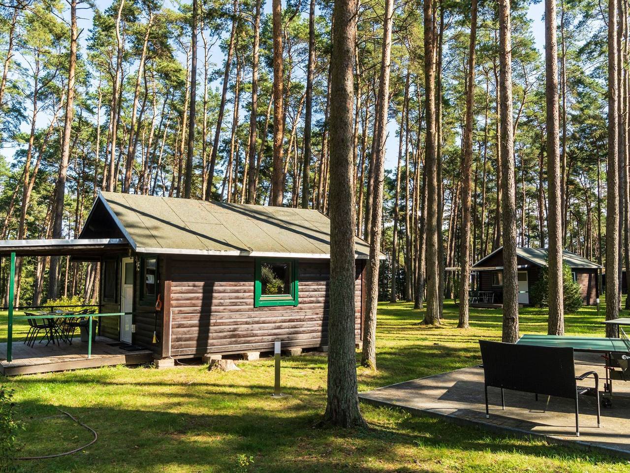 Urlaub im Bungalow - mitten im Wald - Bungalow Nr. 17 in Lütow, Usedomer Norden