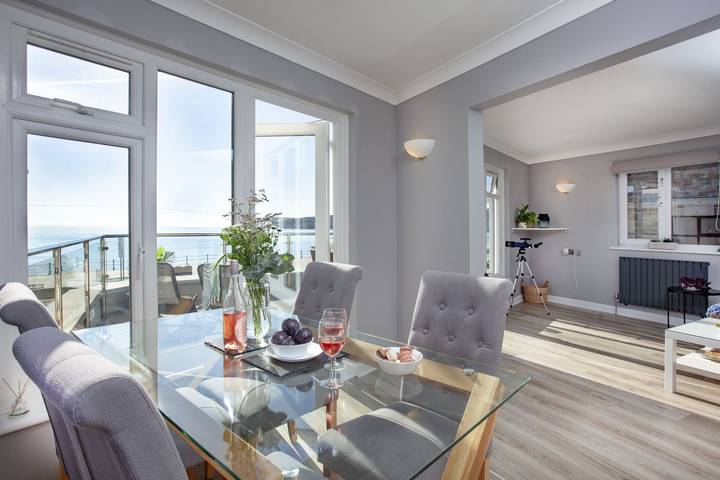Entire vacation apartment, Atlantic View in Penzance, Cornwall