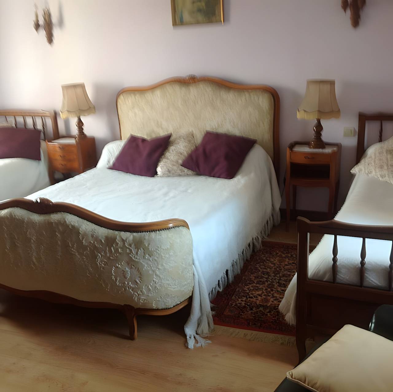 Chambre d’hôtes « Chambre Rose » avec terrasse et jardin partagés, Wi-Fi in La Hague, Côte de la Déroute